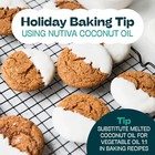 Nutiva Organic  Cold-pressed  Unrefined  Virgin Coconut Oil From Fresh  Non-gmo 