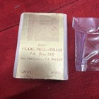 1 12 Scale Dollhouse Miniature  Clare-bell Brass Candle Snuffer  k60 