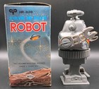 Vtg W u Revolving And Walking Robot Mtu Made In Korea W original Box He Works 