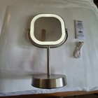Conair Led Double-sided 1x 10x Magnification Rechargeable Vanity Mirror  New
