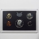 1968-s Us Proof Set - 5-coin W  Box - 40  Silver Kennedy Half - Side Load Box
