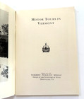 1923 Travel Booklet  vermont Motor Tours  - Lake Champlain   Adirondacks   