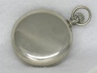 Antique 14s Waltham Open Face Bond St  Pocket Watch In Silveroid Case  Running 