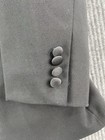 Vintage Polo Ralph Lauren Tuxedo Jacket 46 R Black Wool Wedding Luxury Flaws