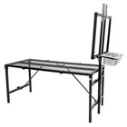 Goat Horned Milking Stand W  Feed Bin For Sheep Trimming Hoof Adjustable Size