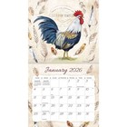 Lang Proud Rooster 2026 Wall Calendar By Susan Winget  13 4   X 12