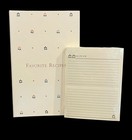 New Vintage Hallmark Favorite Recipes Binder   Recipe Cards 1984 Organizer