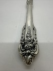 Grande Baroque By Wallace Sterling Casserole Spoon Pierced Scalloped Edge 9 5 8 