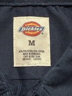 Dickies Flex Work Shirt Men   s Long Sleeve Button Up Pockets Navy Blue Sz Medium