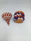 Rwanda Old African Beaded Basket Tutsi Ds59