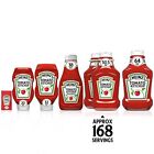 Heinz Tomato Ketchup  2 Ct Pack  50 5 Oz Bottles   Assorted Sizes 