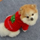 Pet Warm Dog Jacket Coat Christmas Puppy Clothes Winter Sweater Apparel