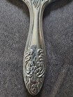 Vintage Hand Mirror Silver-plate Ornate Victorian Vanity Dresser Mirror 9   