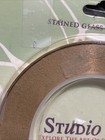 Studio Pro Stained Glass 1 4  Copper Foil In Dispenser Pack Roll-85  Remaining