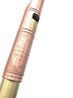 Signature  Brass   Copper High C Irish Tin Penny Whistle By Nick Metcalf Tunable