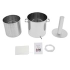 9 5gal Fruit Wine Press  Manual Stainless Steel Cider Press With Hydraulic Jack
