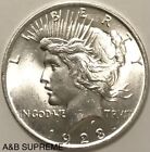 1923 Peace Dollar From Obw Roll Estate Sale Choic-gem Bu Uncirculated 90  Silver