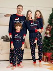 Family Christmas Matching Pajamas Set  Soft 2-piece Lounge Sleepwear