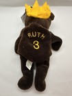 Salvino s Bamm Beano s - Babe Ruth  3 Beanbag Plush Beanie Bear