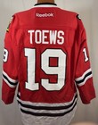 Reebok Premier Nhl Jersey Chicago Blackhawks Jonathan Toews  19  c  Red Sz Large