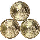 2016 Presidential Dollar 3 Coin Year Set Bu Uncirculated Mint State  1