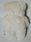 Dan Dee White Bear Holding Pink Flower Star 9  Plush Stuffed Animal Toy
