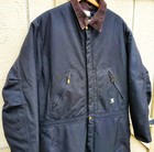 Carhartt Men s Insulated Coverall Work Jumpsuit Black Quilted Lined Winter Sz L