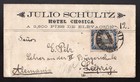 Peru Stamps 1907 Hotel Illustrated Advertising Cover To Germany