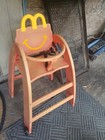 Vintage Mcdonald s Rolling High Chair  Restaurant Heavy Duty Very Good Condition