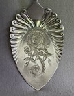 Antique Art Nouveau Silver Plate  assyrian Head  Serving Piece - Rogers Bros