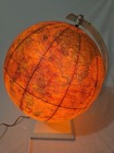 Vnt George F Cram s Unrivaled Terrestrial Illuminated 12  Desk Globe 1949 - 53