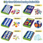 Toddler Busy Board - Montessori Toys For 1-3 Year Old Boy Birthday Gift  Educ   
