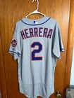 New York Mets 2016 Team Issued Road Jersey  2 Herrera