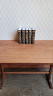 Dollhouse Book Set X5 Greek Classics Homer Plato The Illiad 1 12 Scale  blank 