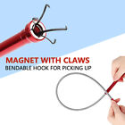 Led Magnetic Flexible Mechanic Claw 24  Pick-up Tool Spring Loaded Parts Grabbjg