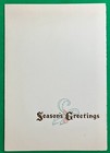 1937 Walt Disney Productions Christmas Card   Snow White   Original   Tenggren