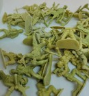 Light Green Plastic Army Men Lot Of 39 - Modern Us Military Figures Box 7
