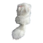 Ganz Webkinz Hm110 Persian Cat With A Bracelet Collar White Kitty No Code 7 