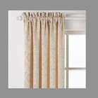 Luxury Panel  Portofino  Jacquard Window Curtain Treatment Sage Green