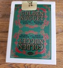 Vintage Golden Nugget Hotel And Casino Playing Cards Las Vegas Green Used Sealed