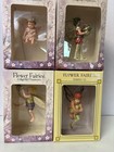 Cicely Mary Barker Flower Fairies Ornaments - Lot Of 4  See Description