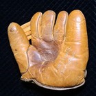 Vintage Denkert Chet Laabs A35 A1951 Leather Split Finger Baseball Glove Mitt Rh