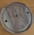 Handmade Handcrafted Custom Crafted Wooden Miniature Pegged Chess Set 