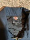 Dickies Insulated Eisenhower Jacket Mens Large Navy Blue Bomber Lined