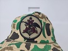 Rare Nos 80 s Vintage Trucker Hat Camo Anheuser-busch Patch Rope