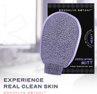 Exfoliating Mitt For Bath And Shower     Heavy Duty Exfoliating Body Scrubber For
