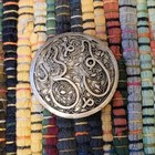 Antique Filigree Silver Brooch Arabic Islamic Middle Eastern   mashallah   