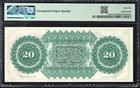        1872  20 State Of South Carolina Sc Obsolete Bank Note Pmg 66 Epq 2102