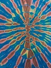 Kathmandu Imports Tie Dye T-shirt Festival Boho Spine Bleach Sunburst Hippie Boh