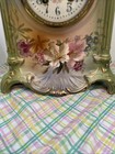 Royal Bonn La Mayenne Porcelain Clock 1904  Very Nice Clock 13 1 4 Tall